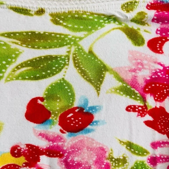 Charlotte Tarantola Vibrant Floral A-Line Skirt - Picture 2 of 4